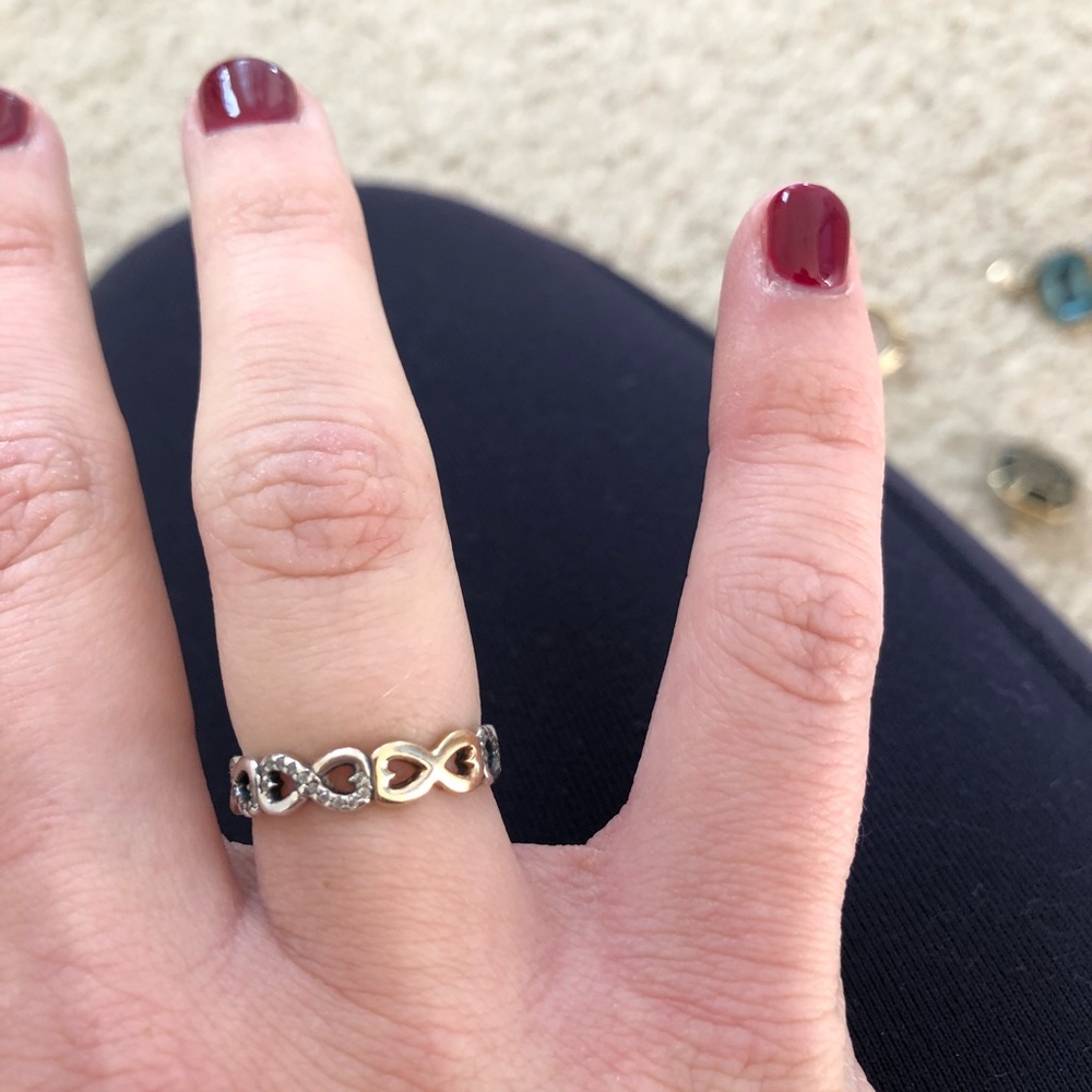Pandora Infinite love stackable ring